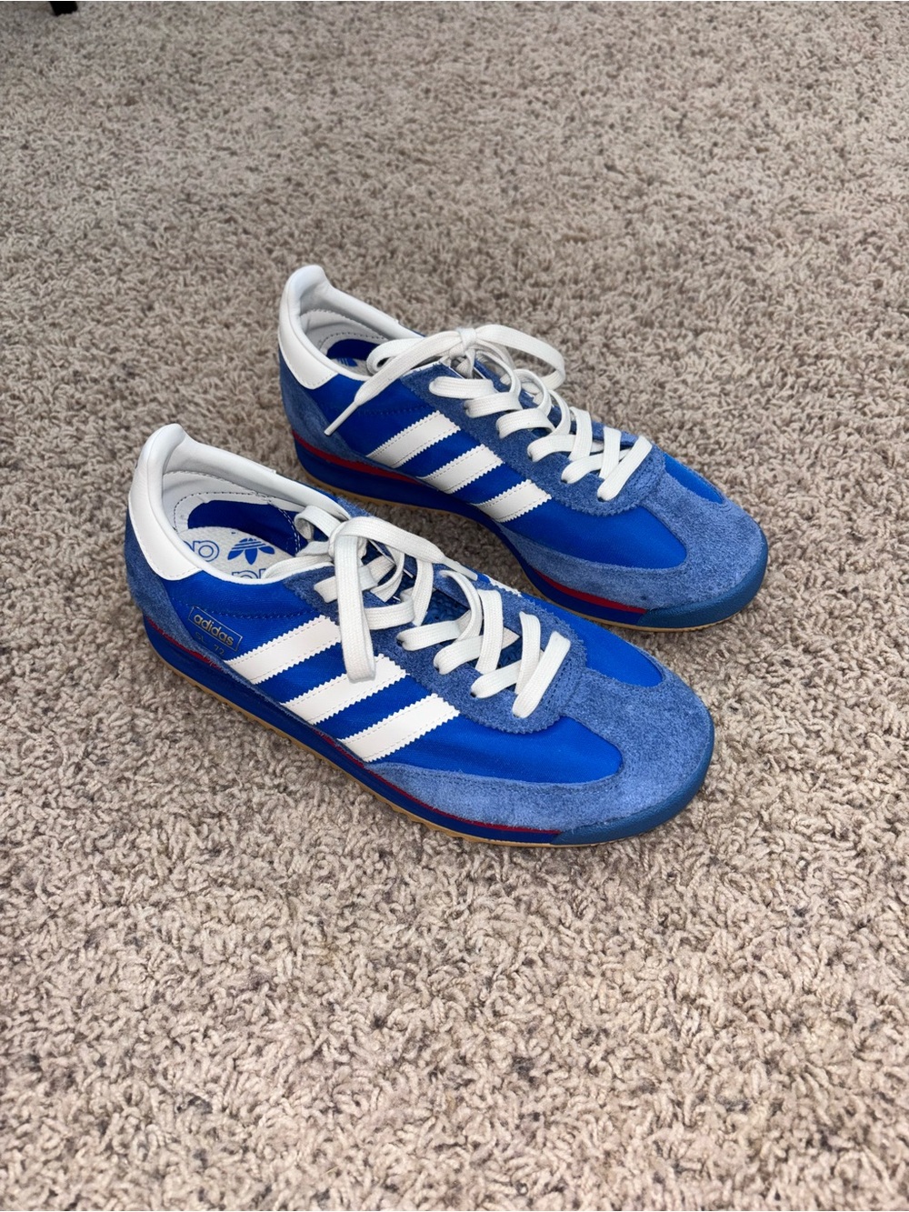 Adidas sl 72 rs shoes - blue. Size 6.5